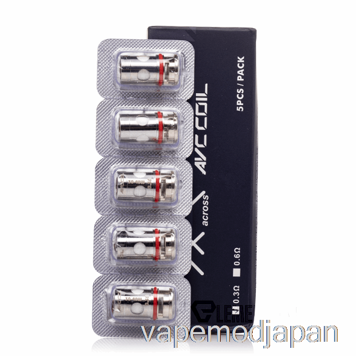 Vape Japan Across Vape Avc 交換用コイル 0.3ohm メッシュコイル